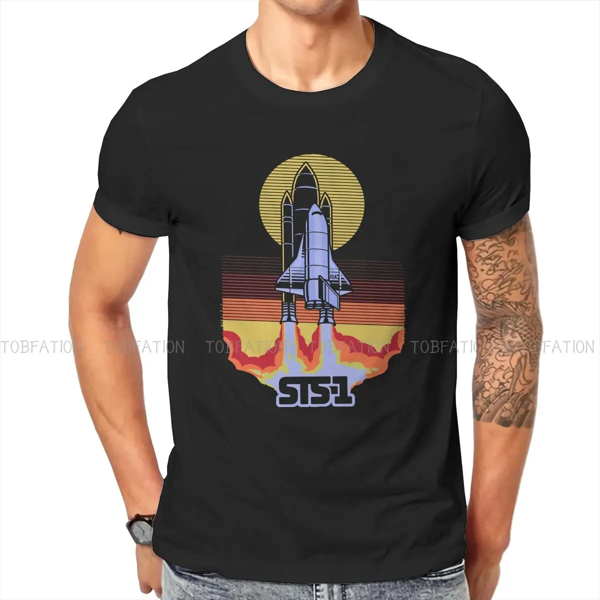 

STS-1 Spacecraft Style TShirt Russian USSR CCCP Top Quality New Design Gift Idea T Shirt Stuff Hot Sale