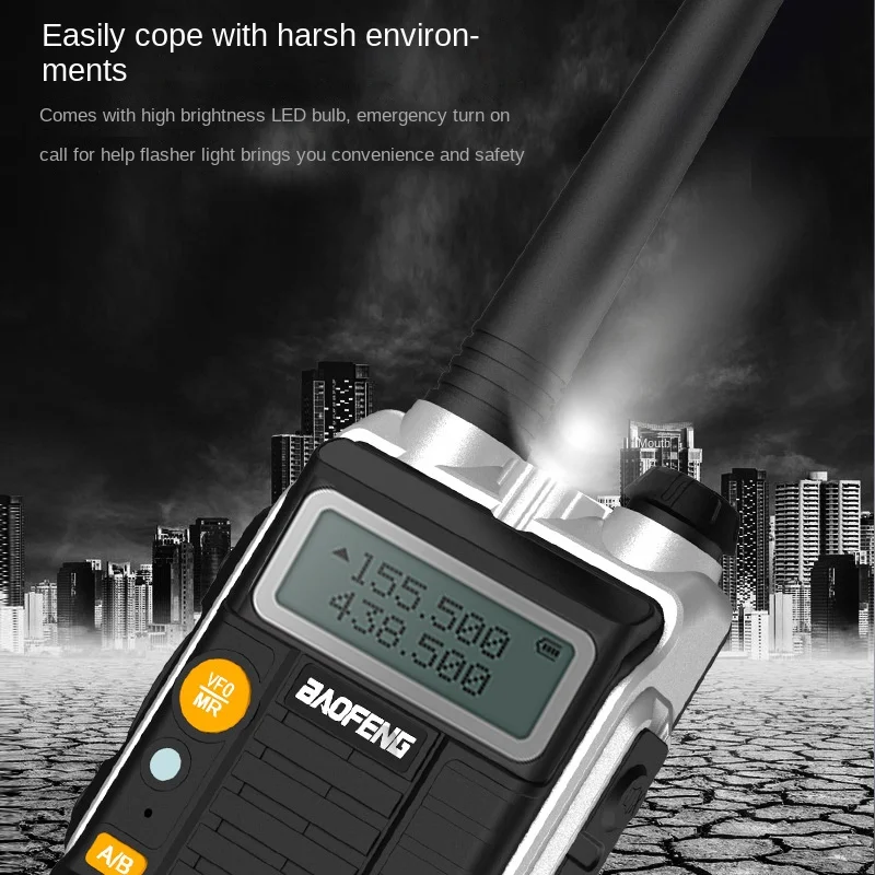 Baofeng Uv5r 9th Generation Interphone Dual Band Self Driving Team Outdoor Power Console 5/8/10w Power 1-50