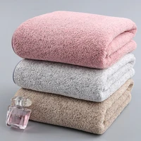 high qualitybamboo charcoal coral velvet bath towel for adult soft absorbent quick drying towel home bathroom microfiber towel