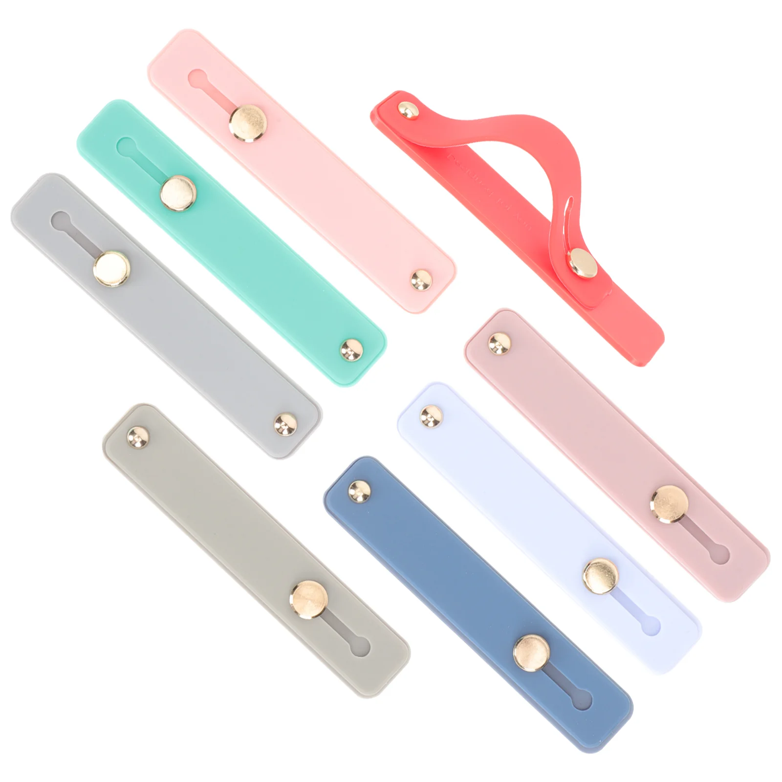 

Phone Finger Holder Strap Grip Grips Silicone Kickstand Telescopic Cell Universal Mobile Diy Smartphone Belt Elastic Bracket
