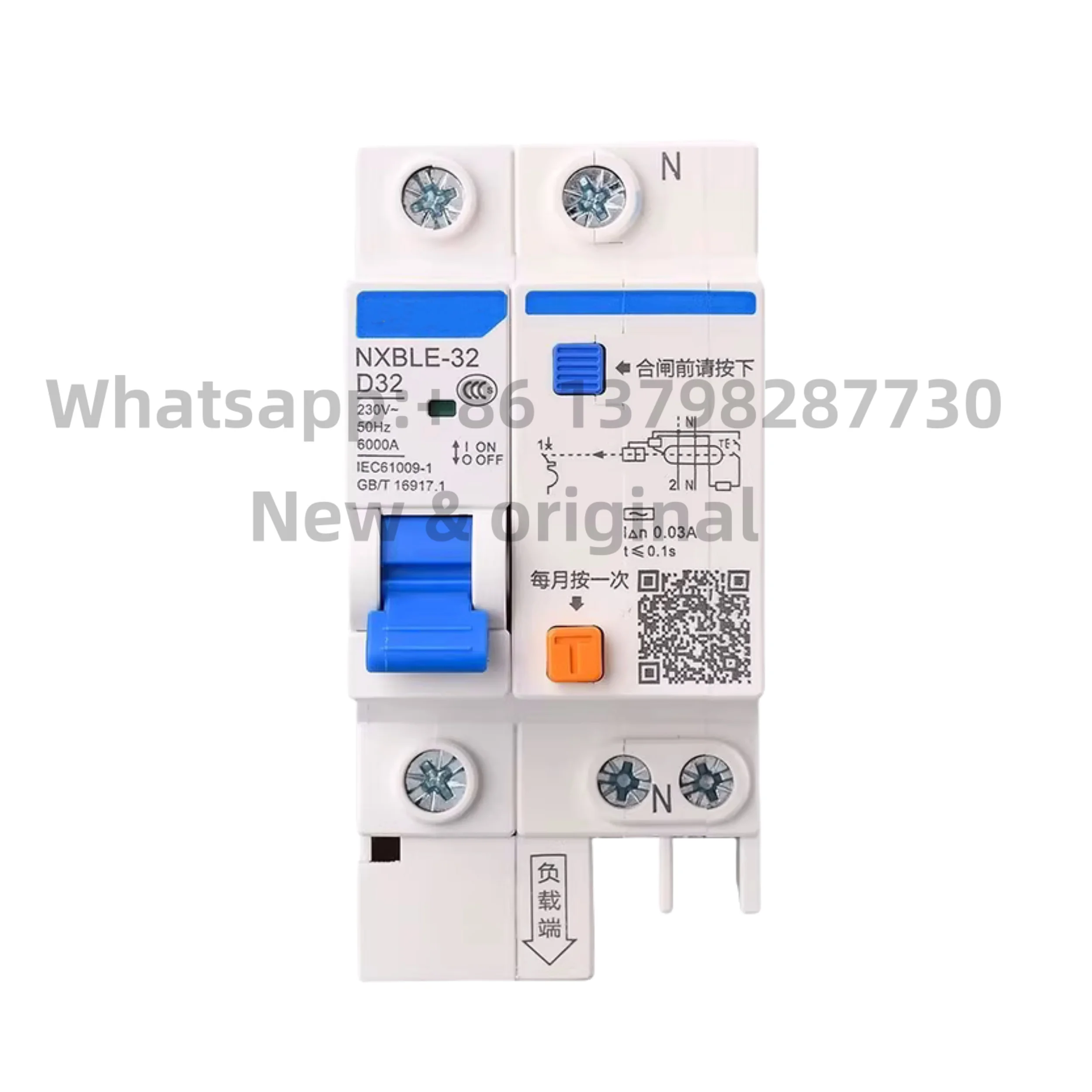 Новый оригинальный протектор утечки NXBLE автоматический выключатель воздуха 2P 10A