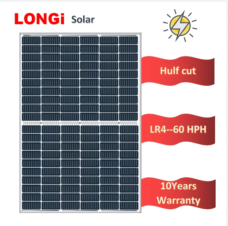 GTJ-147 LONGI Солнечная батарея Цена LR4-72HBD 425-455M Двуфциальная панель 430 Вт 435 440 445 450 455