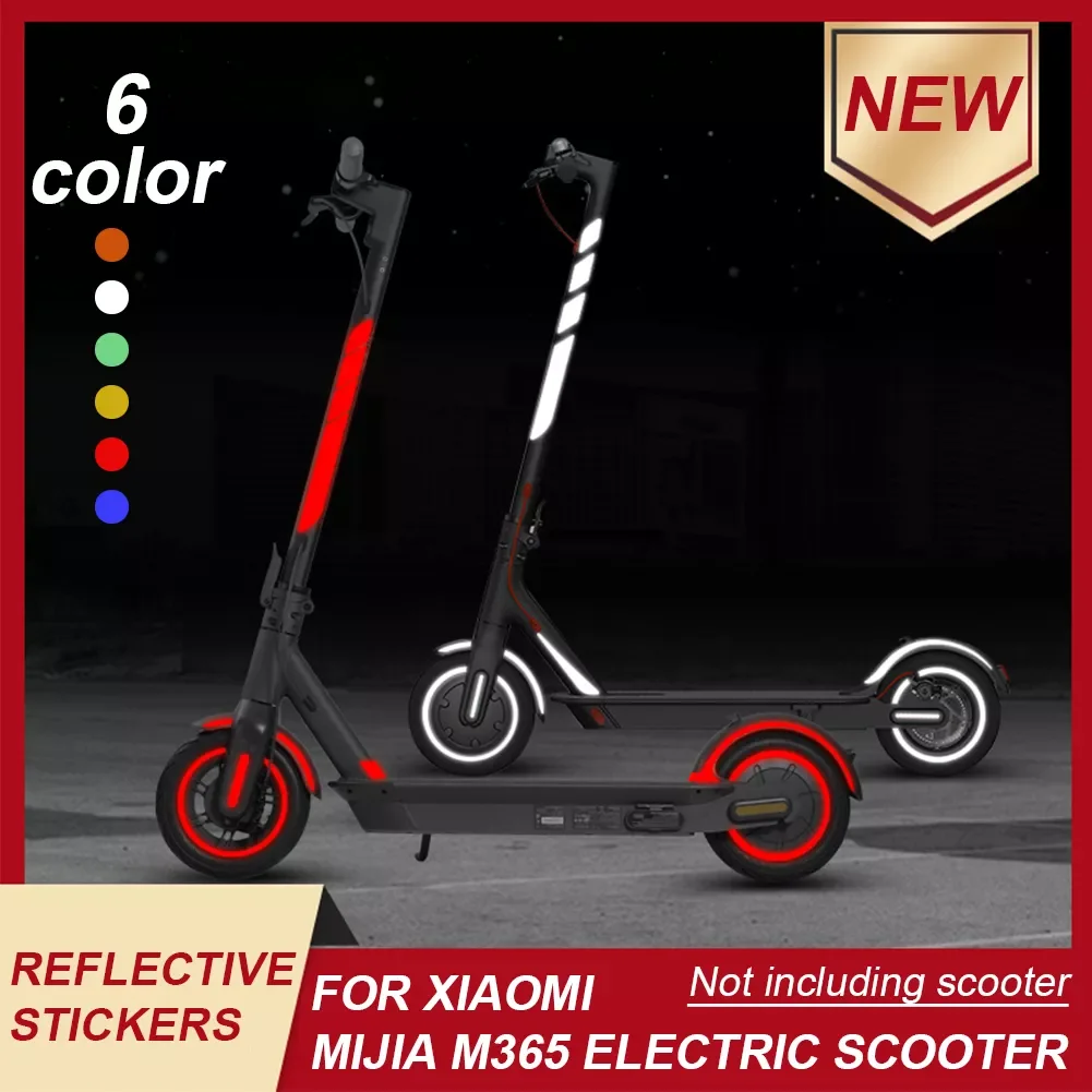 

Reflective Sticker Reflect Light Tags Paster Decals Night Warning Sticker For Xiaomi M365/Pro Scooter Parts