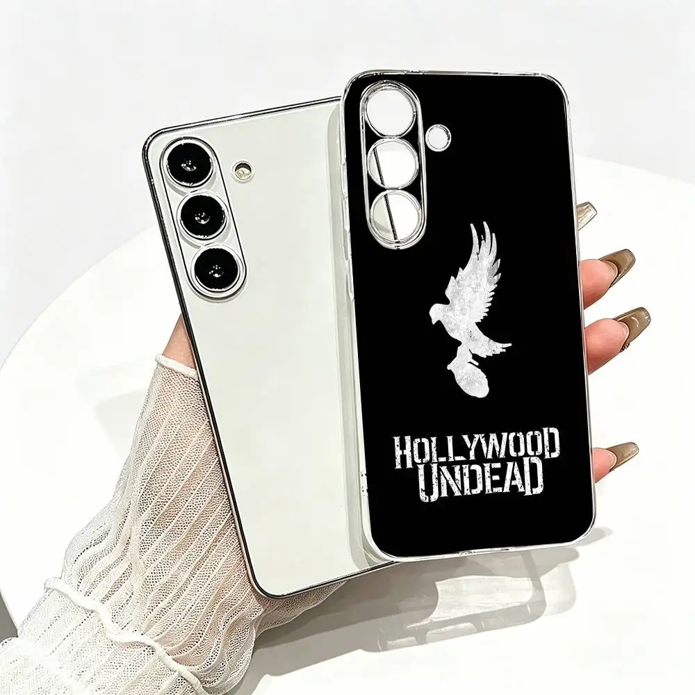 Фото Чехол для телефона H-Hollywood U-Undead Band, прозрачный силиконовый мягкий чехол для Samsung A10,12,20,21S,30,31,40,50,51,52,70,71 №4