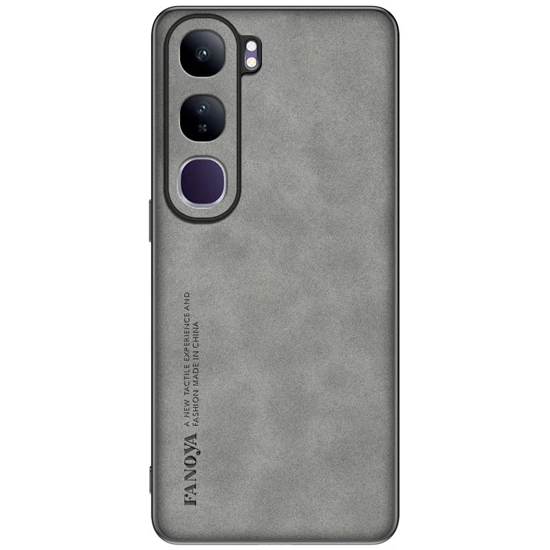 Чехол Vivo V40 Lite 5G из искусственной кожи противоударная задняя крышка жесткий