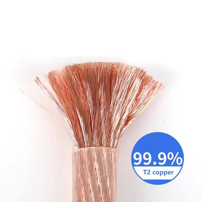 1AWG 2AWG 3AWG 4AWG 5AWG ПВХ мягкий термостойкий кабель Клей DIY провод Чистая медь