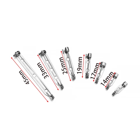 Базовые булавки AGCFABS из нержавеющей стали 20 шт.