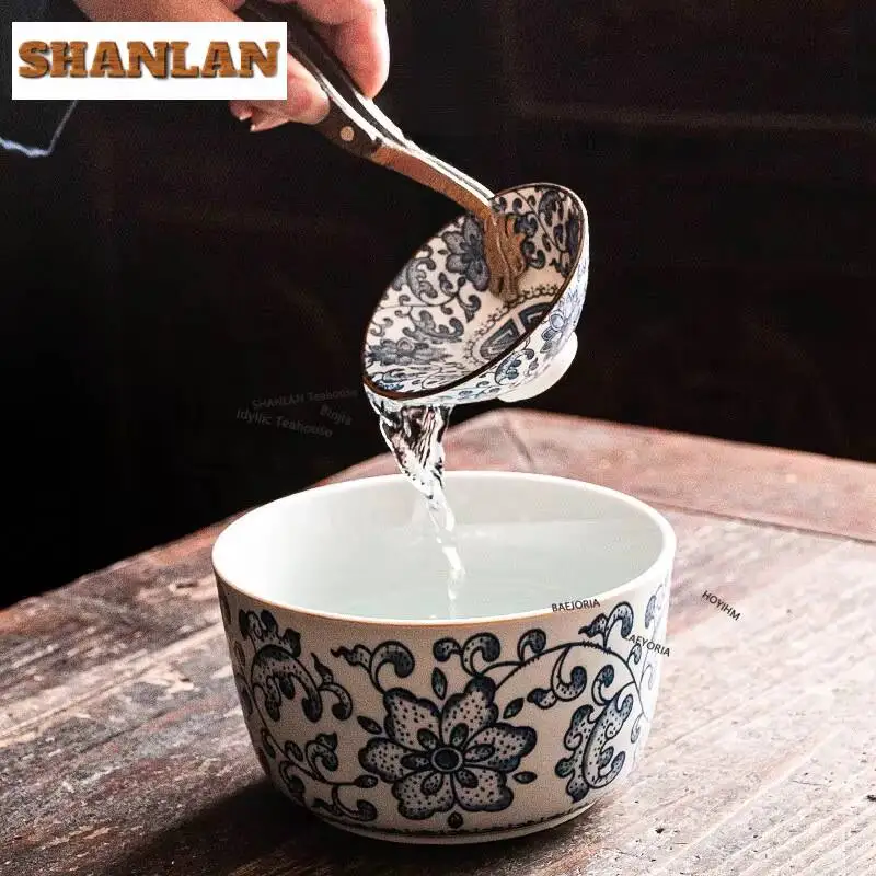 Фото Corianderma Truncatula Jianshui: Чайный таз для мытья чая, емкость для слива воды и осадка, бытовой таз для мытья чая, аксессуары для китайского чайного набора, сувенир ручной работы №2
