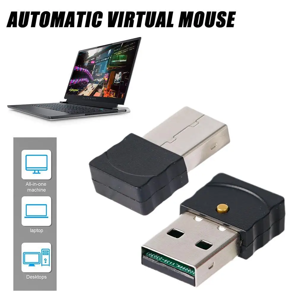 

Mouse Shaker Automatic Virtual USB Mouse Jiggler To Prevent Computer PC Anti-sleep Lock Screen Mouse Mover