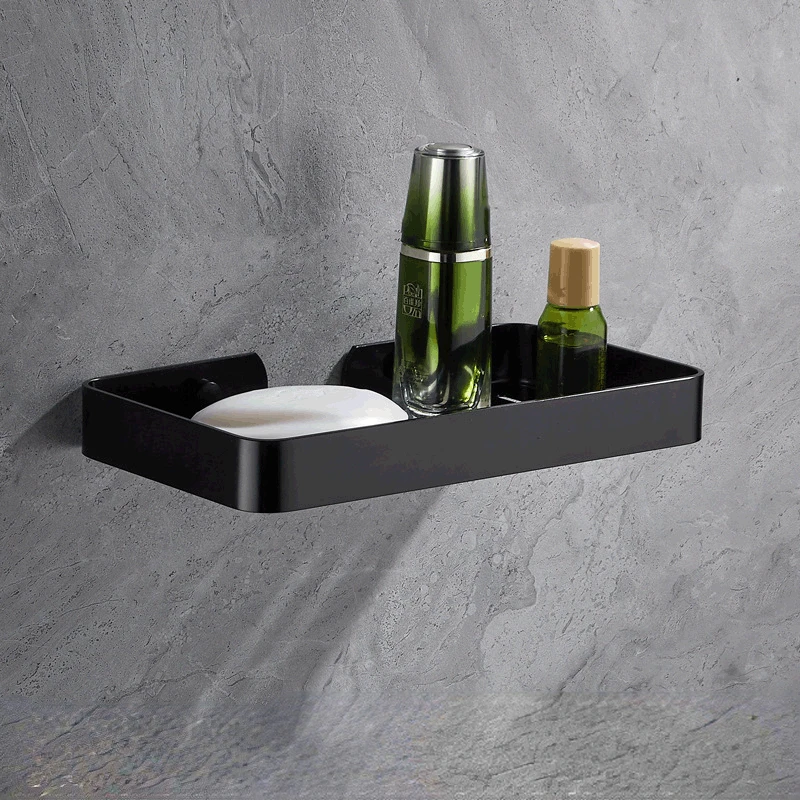 

Настенный держатель для мыла, полка для ванной комнаты, контейнер для хранения, Квадратный держатель для мыла и посуды, полки с острыми рама...