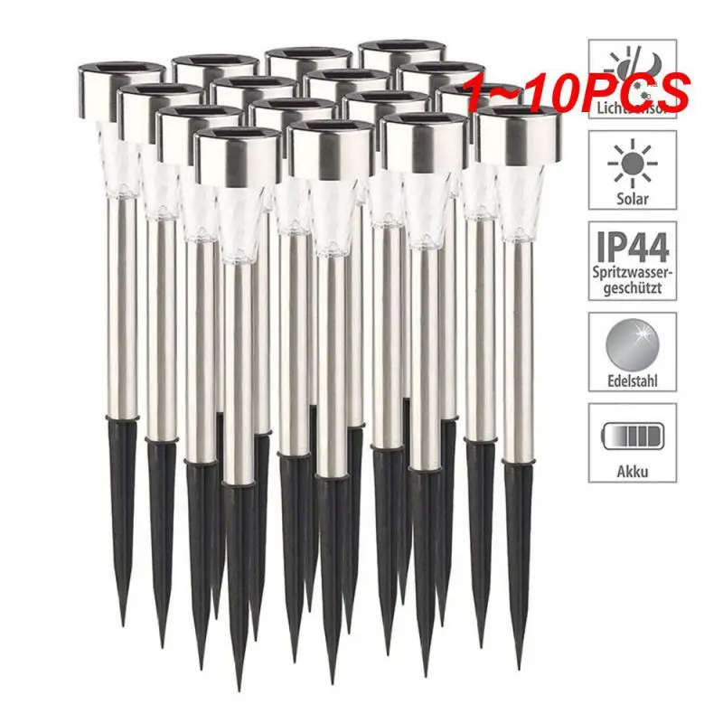 

1 ~ 10 шт., водонепроницаемые фонари на солнечной батарее