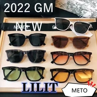 2022 Gentle Lilit UV400 Monst METO Sunglasses For Men Women Vintage Luxury Brand Designer Trend Products Acetate Sun Glasses GM