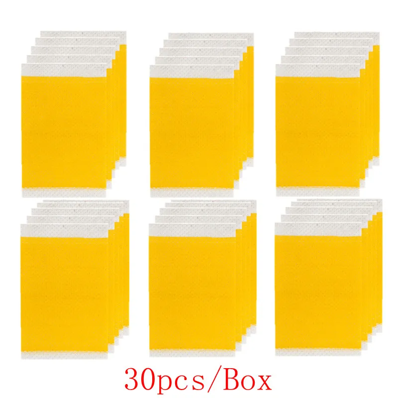 Наклейка на пупок KONGDY патчи для похудения из гуараны 30 шт./кор. трава пластырь