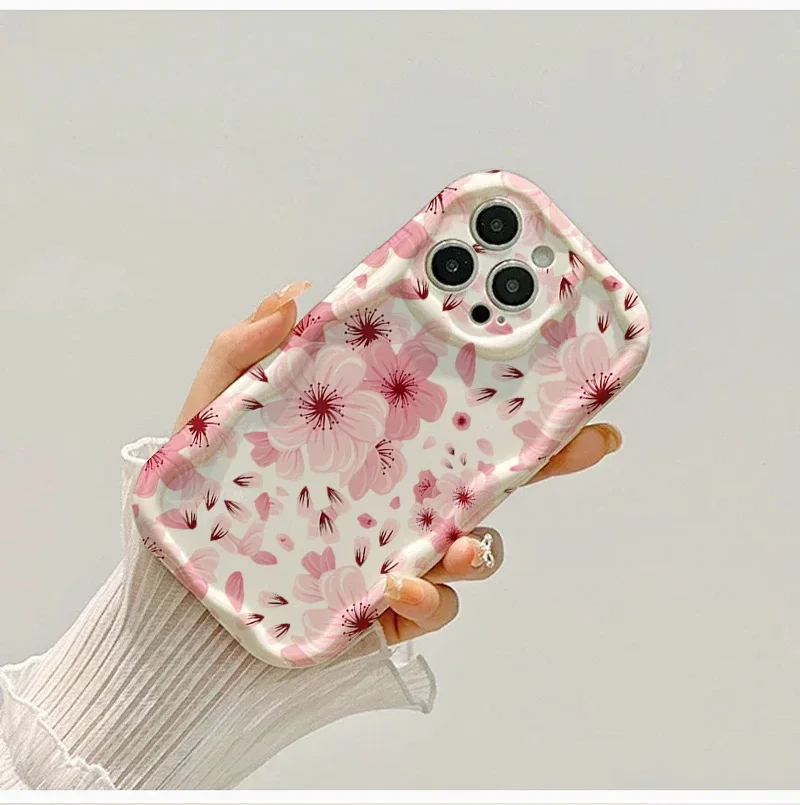Фото Чехол INS с цветочным узором для Google PIXEL 10 9 8 7 PRO XL 8A 7A PIXEL9 PIXEL8 PIXEL8A 5G №4