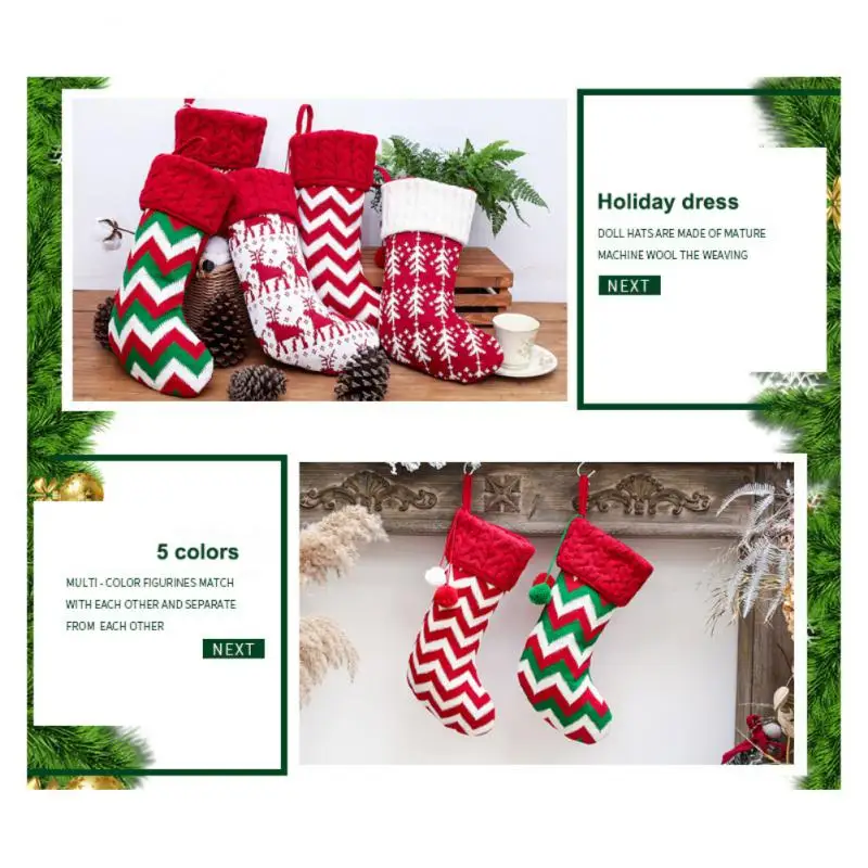 

Новогодние и рождественские чулки 2022, искусственный подарок, мешок для конфет, рождественские украшения для дома, рождественские носки, украшения для рождественской елки
