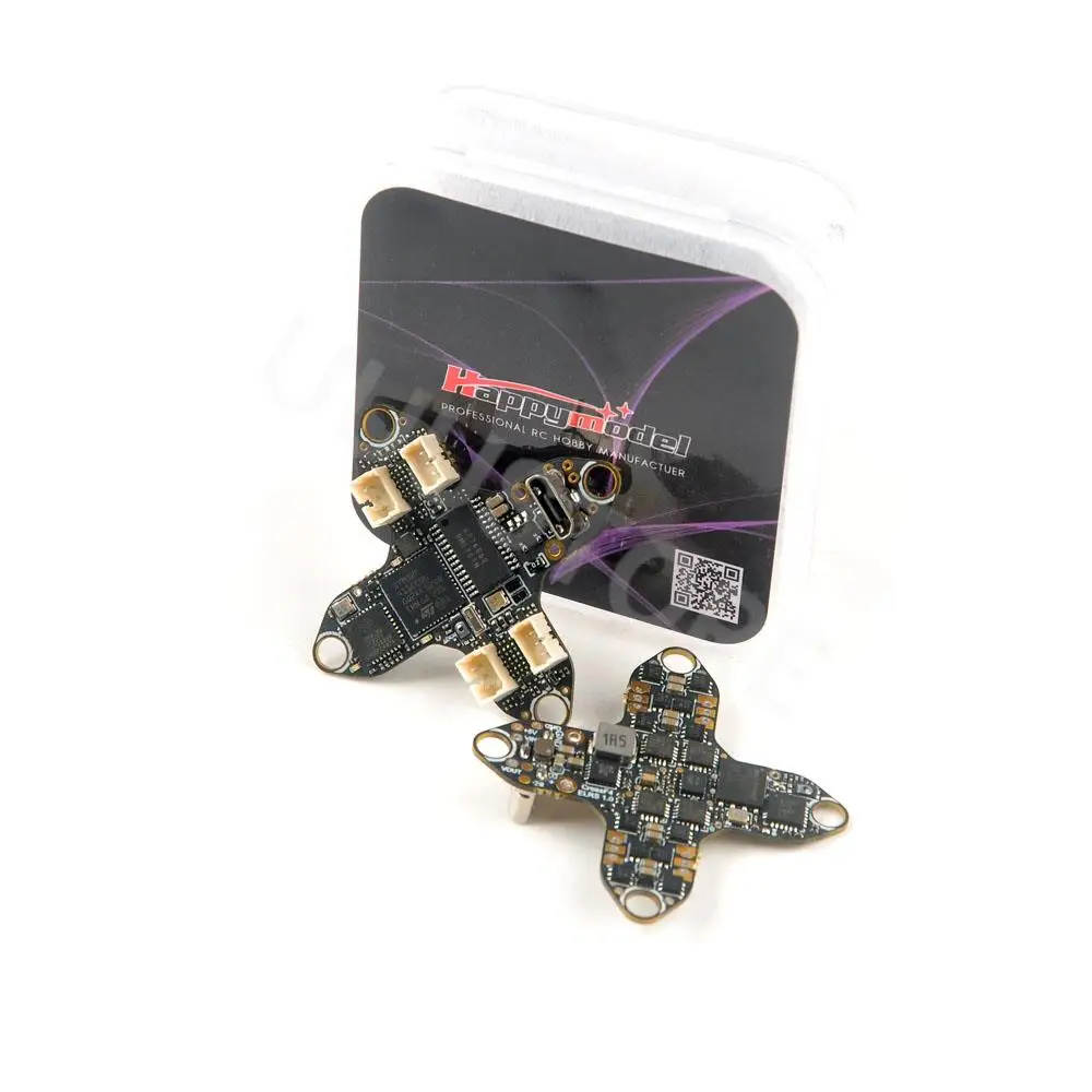 

Happymodel CrossF4 ELRS BMI270 F411 бортовой Контроллер полета 4 в 1 5A ESC UART ELRS 2,4 ГГц RX 1-2S для беспилотного летательного аппарата Tinywhoop