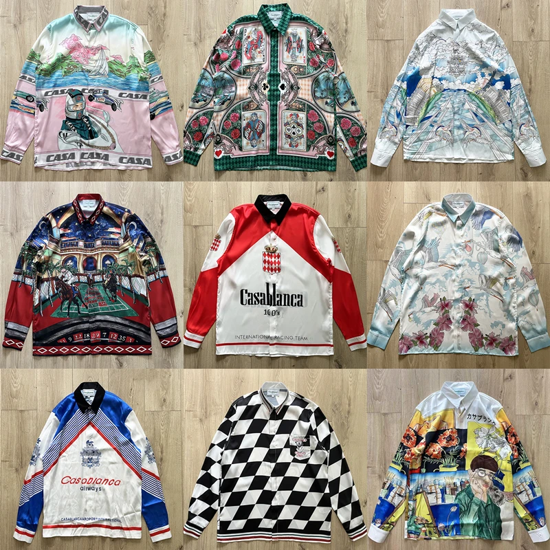 

Рубашка с длинным рукавом для мужчин и женщин, гавайский пляжный топ, шелковая Футболка В гавайском стиле, лето 1:1