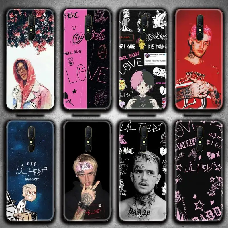 Lil Peep hellboy Life is Beautiful Cry Baby чехол для телефона Oppo A5 A9 2020 Reno2 z Renoace 3pro A73S A71 F11 | Мобильные