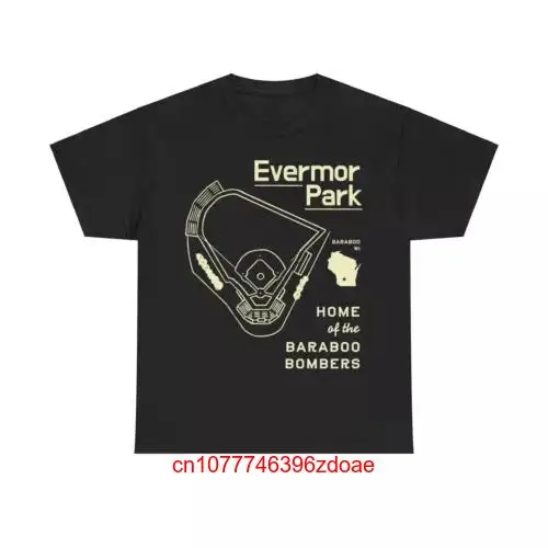Evermor Park Baraboo Bombers ностальгическая Ретро футболка с длинным или коротким рукавом