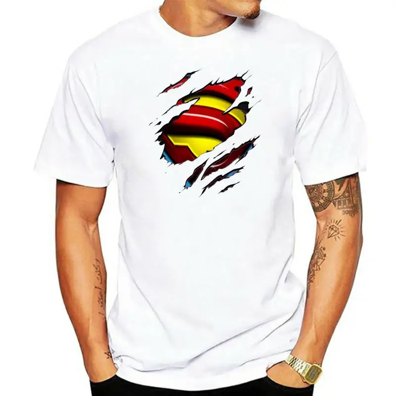 

I Am A Superman Contact Designer T-Shirt Men's T-Shirt Manufacturer Direct Selling Can Provide Pictures Make To Order