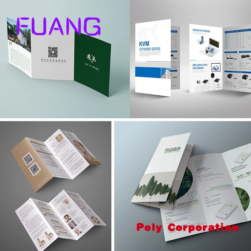 Custom Design High Quality Leaflet Brochure Printing Flyer Pamphlet Offset Printing Flyers Booklet Brochure