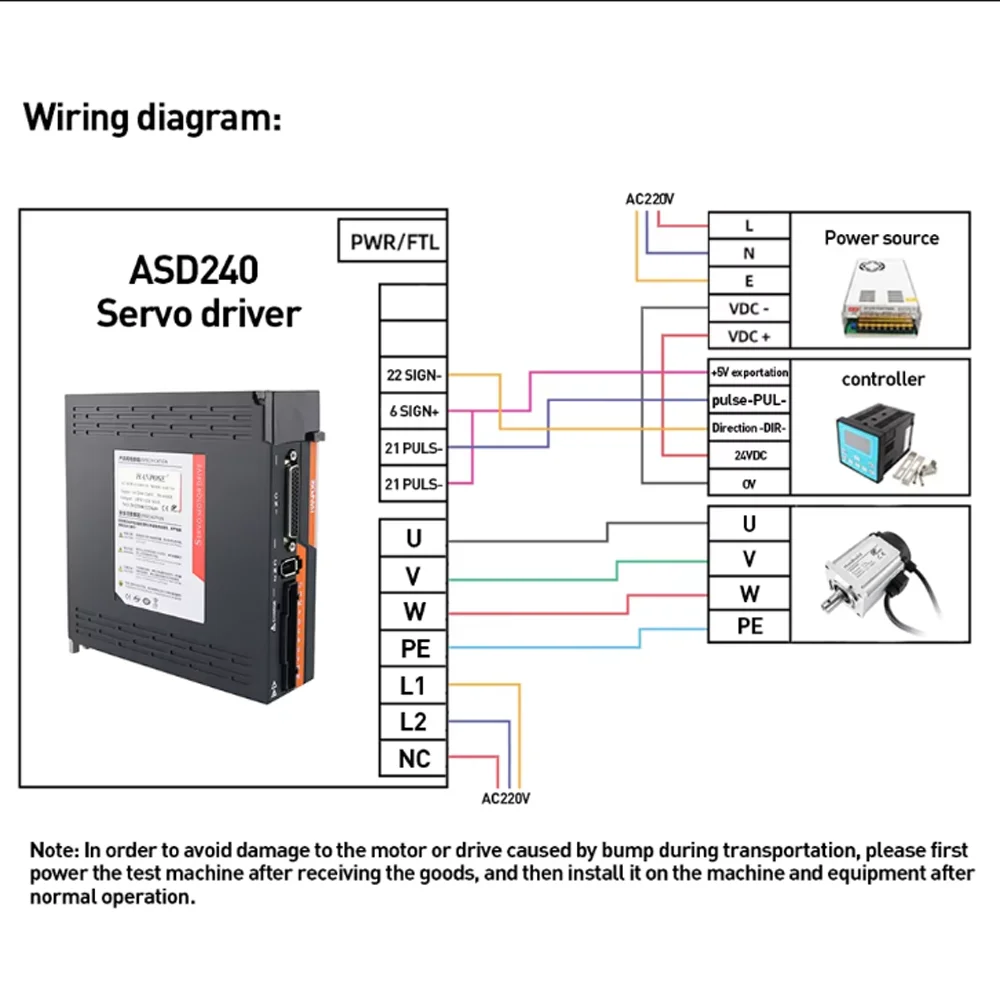 60SS20/80SS75/80SS100/60SS40 с тормозным серводвигателем кабель энкодера 3M 200 Вт/400/750 Вт/1000