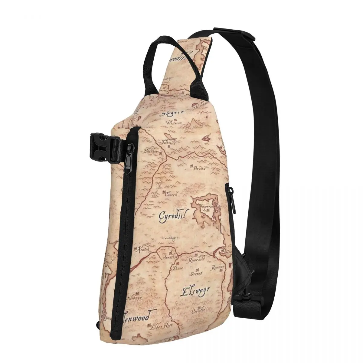 Tamriel Shoulder Bags Chest Cross Chest Bag Diagonally Casual Messenger Bag Travel Handbag