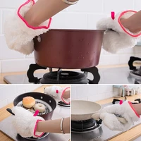 magical bamboo fiber waterproof dishwashing gloves durable convenient brush household protective cleaning accessories gloves