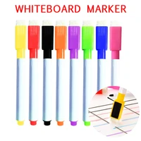 magnetic whiteboard markers dry eraser markers white board earaserable drawing black pen school supplies markers childrens pen