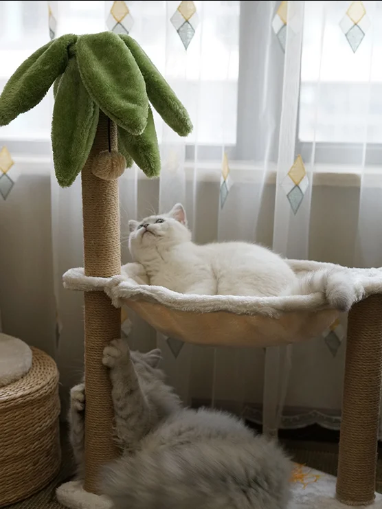 Рама для кошек С КАКТУСОМ большая Когтеточка-гнездо Когтеточка игрушка