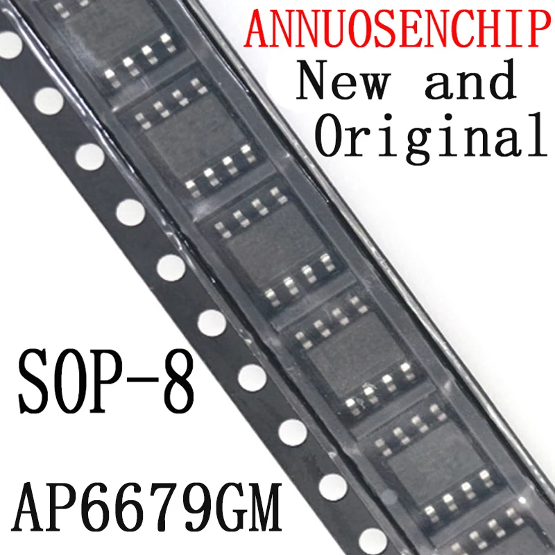 Новые и оригинальные SOP-8 6679GM SOP8 AP6679BGM SOP FDS6679GM AP6679 AP6679GM, 5 шт.