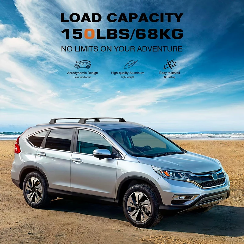 Фото Автомобильный багажник на крышу в стиле OEM для Honda CRV CR-V 2012-2016, рельсы, багажник, багажник, верхняя поперечина, аксессуары для рейки №5