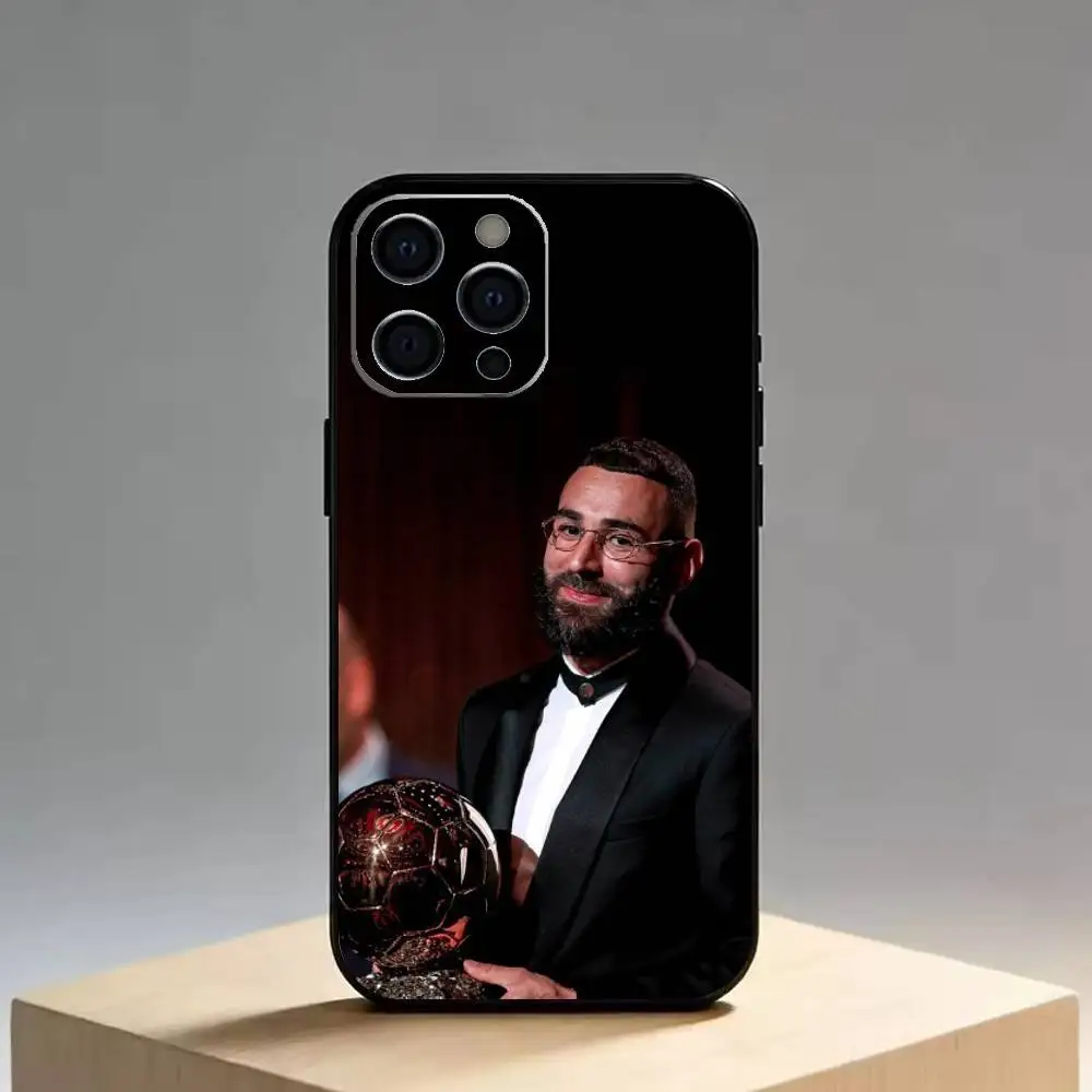 Фото Чехол для телефона K-Karim B-Benzema-Football-Sport, силиконовый, мягкий, для iPhone 17 16 15 14 13 12 11 X XR Plus Pro Max Plus №4