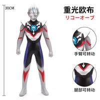 30cm large size soft rubber ultraman orb spacium zeperion action figures model doll furnishing articles puppets childrens toys