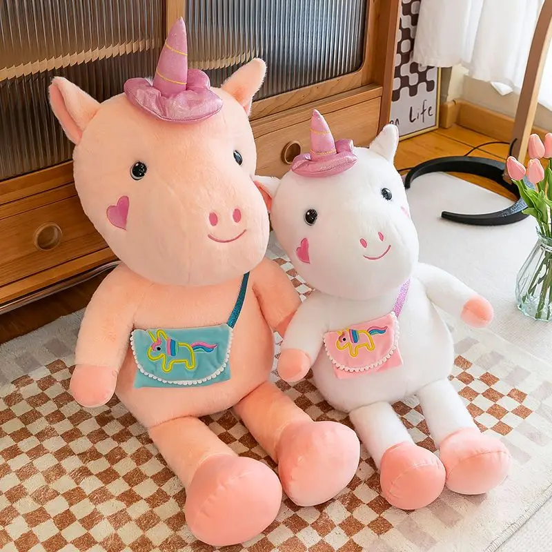 

35-85CM Kawaii Unicorn Plush Toy Cute Stuffed Unicornio Animal Dolls Soft Cartoon Toys for Children Girl Kids Birthday Gifts New