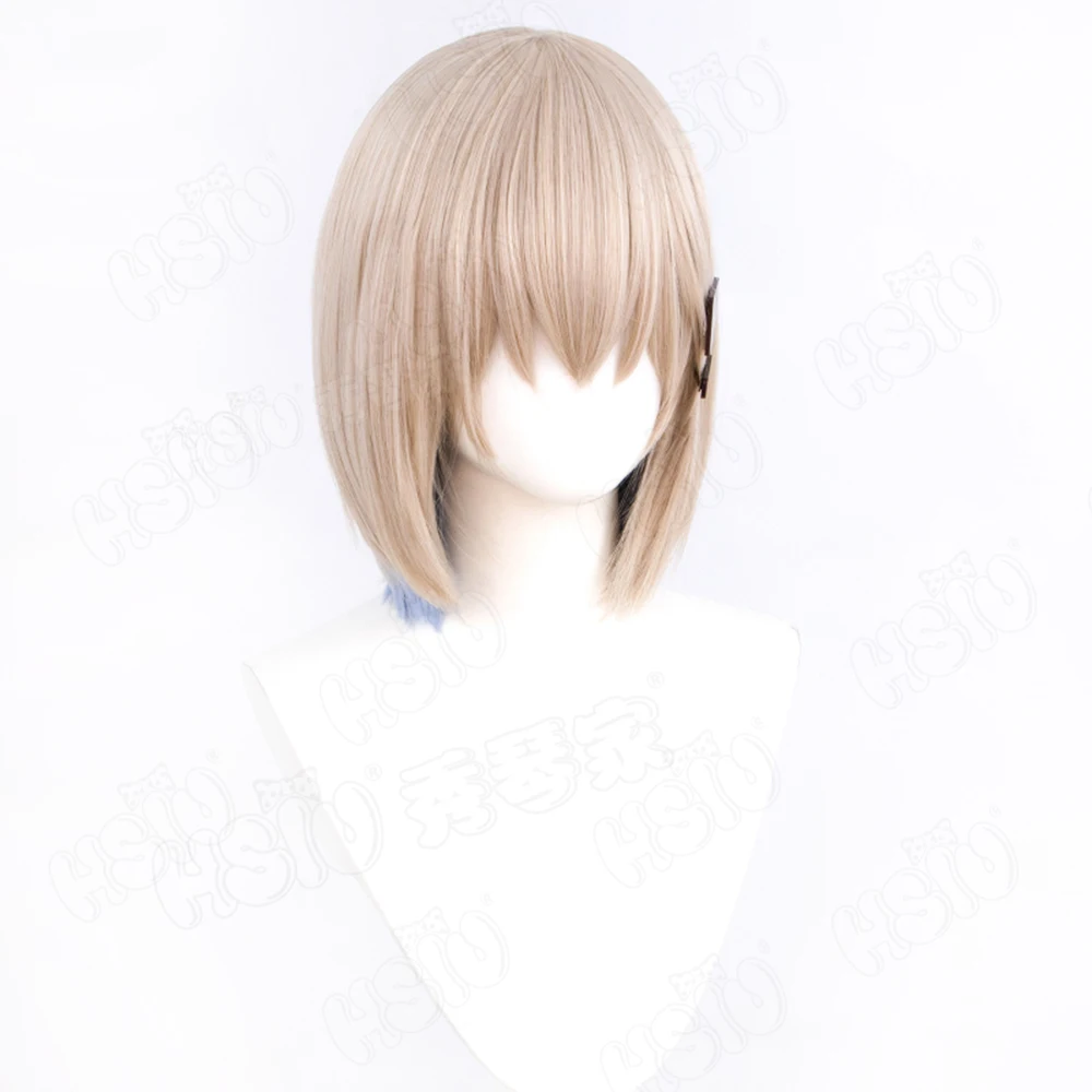 Парик для косплея из аниме яма нет суши Yukimura Aoi с короткими волосами серого