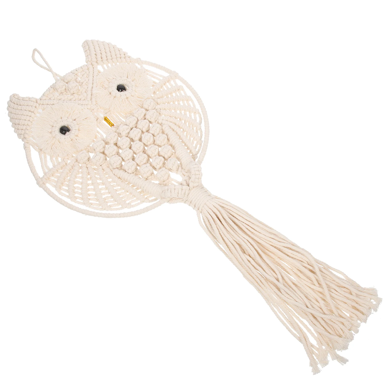 

Tapestry Woven Wall Hanging Macrame Decor Tassel Owl Hand Cotton Bohemian Decorative Nordic Rope Home Pendant Pendants