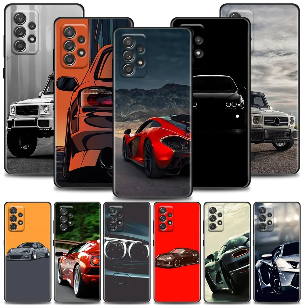 

Phone Case for Samsung A01 A02 A03s A11 A12 A13 A21s A22 A31 A32 A41 A42 A51 4G 5G TPU Case Coque Capa Cover Fastest Sports Cars