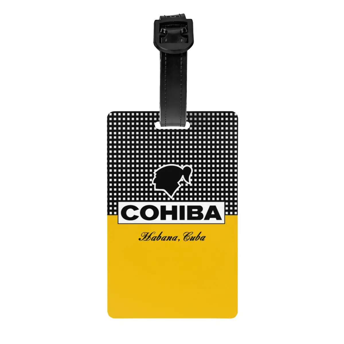 

Кубинская бирка для багажа Cohiba для чемоданов, милые бирки для багажа, личная Обложка, идентификационная бирка