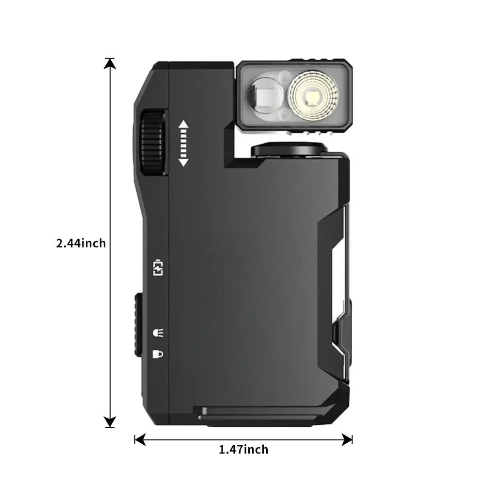 

JONCELY портативный фонарик 400 люмен черный/зеленый