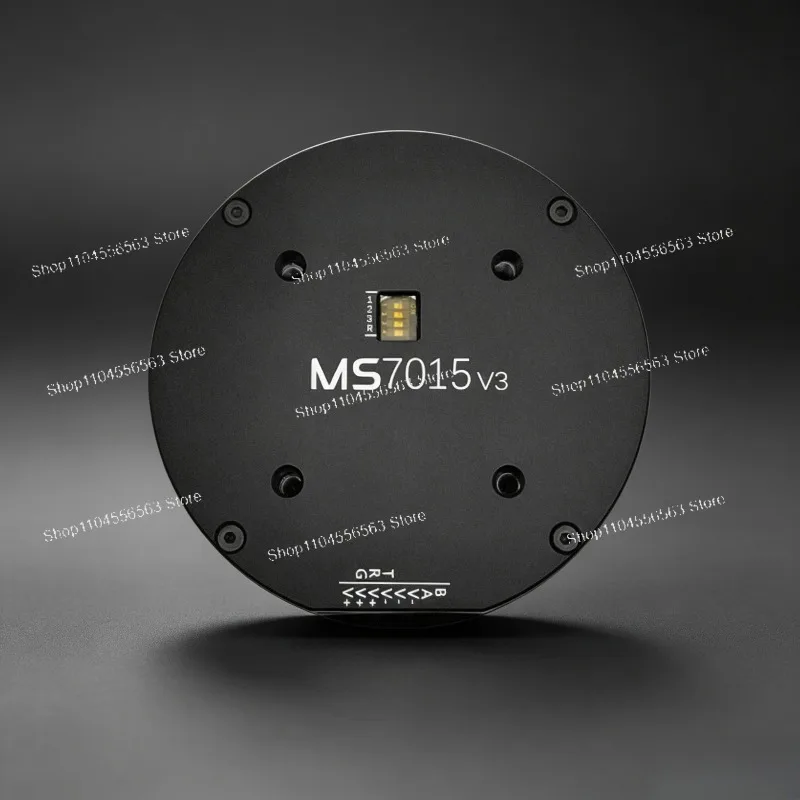 Фото Умный серводвигатель постоянного тока MS7015v3 с 15-битным энкодером для управления позиционированием гимбалов, поворотных столов, роботов-манипуляторов, лазерных лидаров №1