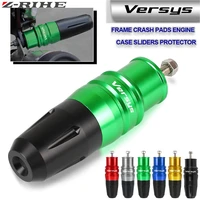 for kawasaki versys650 versys1000 versys 650 1000 motorcycle accessories cnc exhaust frame sliders crash pads falling protector