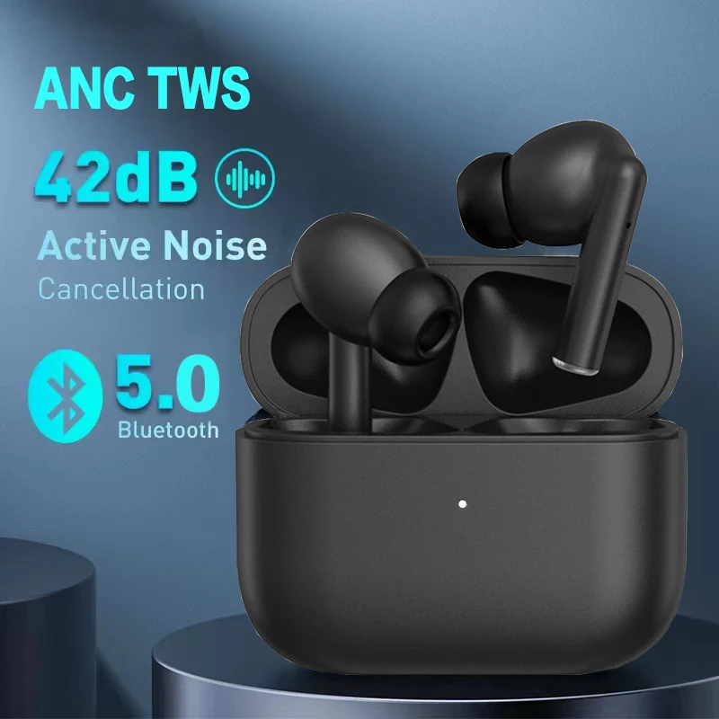 

A8 TWS Wireless Bluetooth Headphones ANC Noise Cancelling Headsets Low Latency ENC Noise Reduction Earphones Headphone With Mic