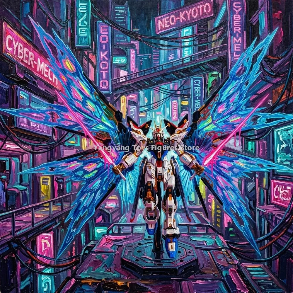 Фото Новая модель CHANGLONG 7701 Mgex Zgmf-X20a Strike Freedom: пластиковые наборы для сборки, аниме-фигурки, роботы, пластиковые модели игрушек №2