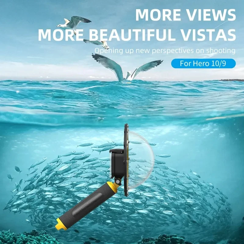 Водонепроницаемый чехол 30 м для Gopro Hero 5 6 7 8 9 10 11 триггер подводного дайвинга