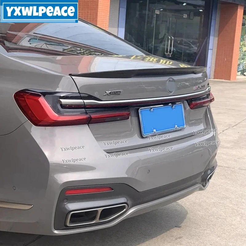 Задний спойлер багажника из углеродного волокна в стиле P Стайлинг автомобиля