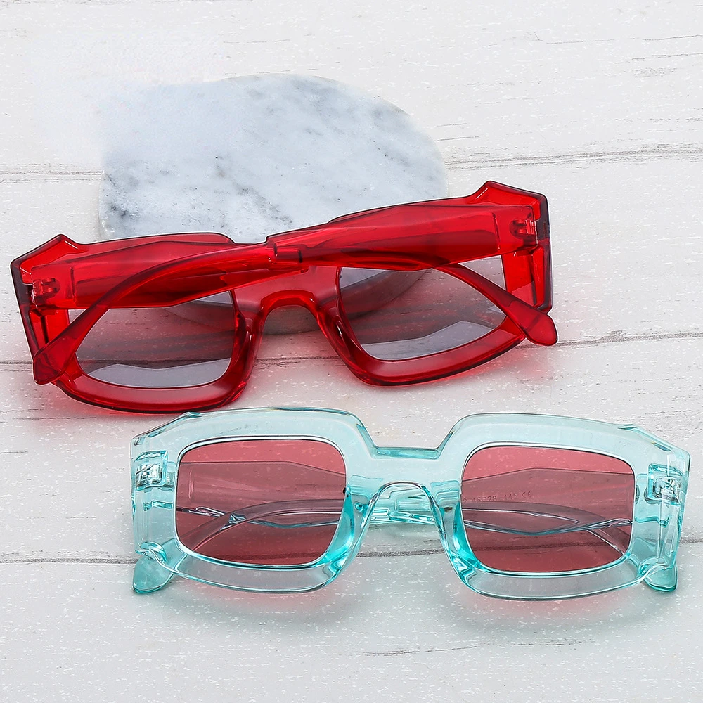 

New Fashion Candy Color Small Frame PC Sunglasses Fashion Men and Women All-match Sunglasses Outdoor Party Net Red Glasses
