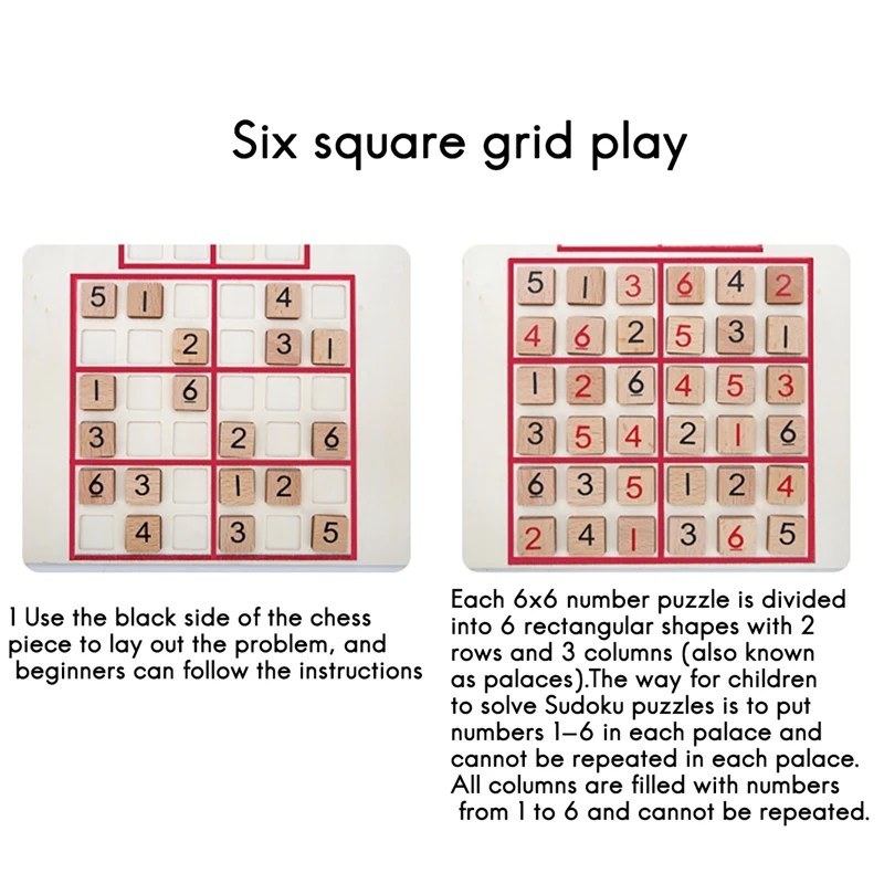 Деревянная игра Судоку цзюгунге судоку с вопросами детское логическое мышление