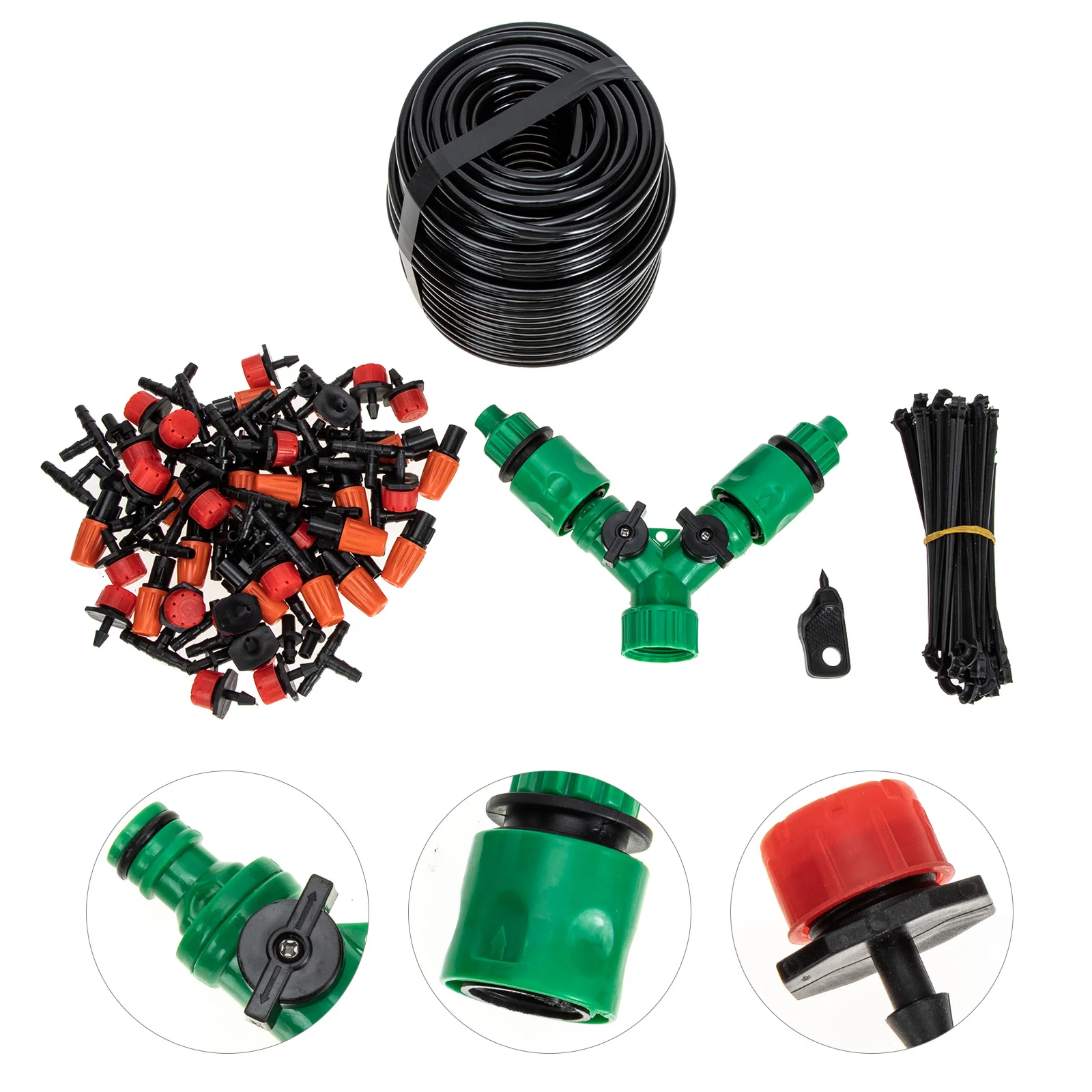 

1 Set Gardening Drip Irrigation Kit Gardening Atomized Micro-sprinkler Parts