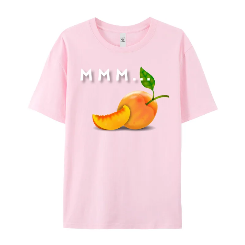 Short Sleeve Tees Street Crew Neck 100% Cotton Male T Shirt Anti-Trump Impeach Patriotic Fruity T-Shirt Funny Loose